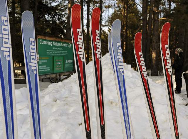 Skis at Cumming Nature Center page